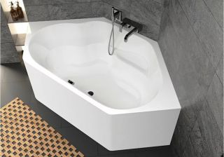 Акриловая ванна Riho Winnipeg Plug and Play B010011005 145х145см белый